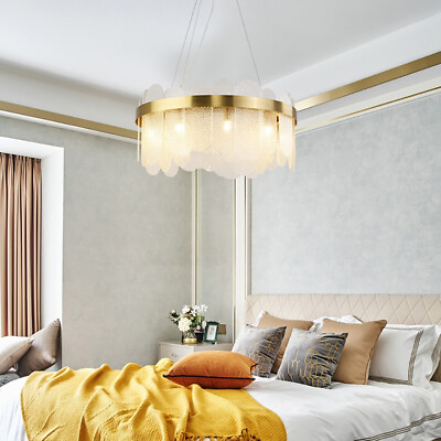 #ad Gold Luxury Ceiling Light Chandelier LED Pendant Lamp Lighting Fixture 9 Lights $145.02
