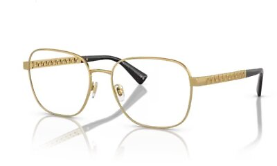 #ad Versace VE1290 1002 55mm Gold Eyeglasses $89.99