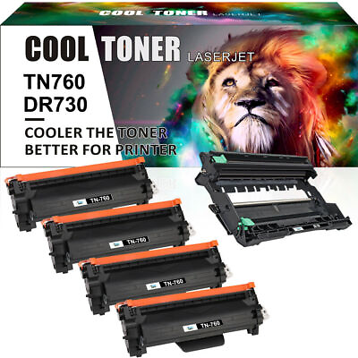 #ad TN760 Toner Cartridge DR730 Drum for Brother MFC L2710DW DCP L2550DW HL L2395DW $29.98