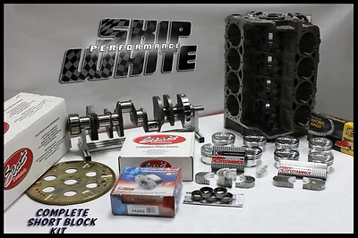 #ad SBC CHEVY 434 DART SHORT BLOCK FORGED 9.5cc DH 4.155 PISTONS MANLEY SCAT RODS $5650.00