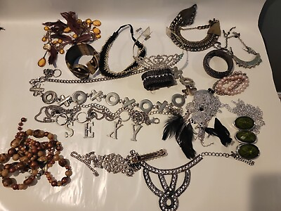 #ad Vintage Mixed Lot Costume Jewelry most wearable resell repurpose. $24.95