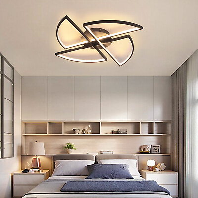 #ad Modern LED Ceiling Light Chandelier Living Room Bedroom Hallway Flush Mount Lamp $49.30