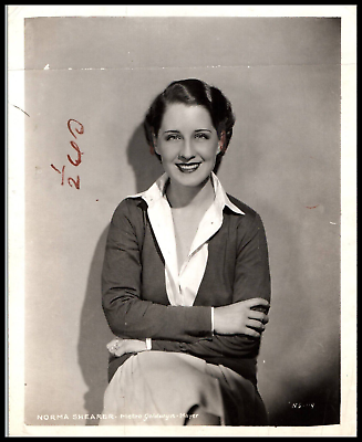 #ad Hollywood Beauty NORMA SHEARER STUNNING PORTRAIT STYLISH POSE 1931 Photo 651 $134.99