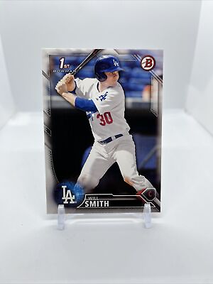#ad WILL SMITH 2016 Bowman Draft #BD 84 Rookie 1st RC Prospect Los Angeles Dodgers $1.75