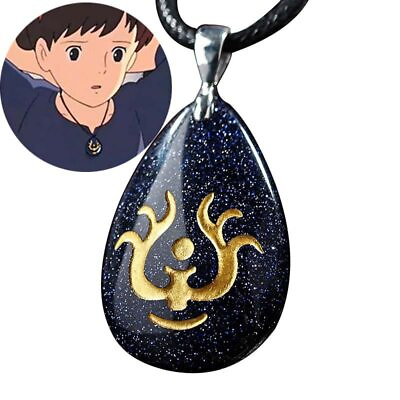 #ad 2023 Anime New Serie Laputa Flying Stone Castle In The Sky Pendant Necklace Gift $13.49