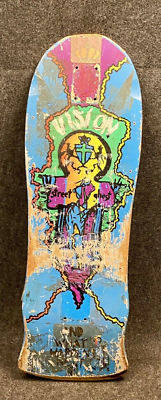 #ad Vision Marty Jimenez quot;Jinxquot; Street Ghost Skateboard Deck Original $125.00