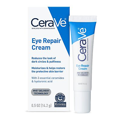 #ad Skin Area CeraVe for Eye Puffiness Under Repair Circles Cream Eye Delicate Dark $8.83