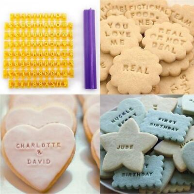#ad Biscuit Cutter Number Alphabet Fondant Cookie Mould Cake Cutters Decor Baking $16.20