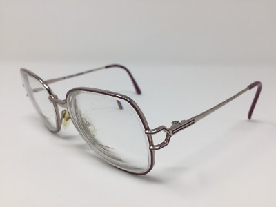 #ad Safilo Eyeglasses 43 509 BK6 53 17 135 Italy Titanium Silver Y912 $13.75