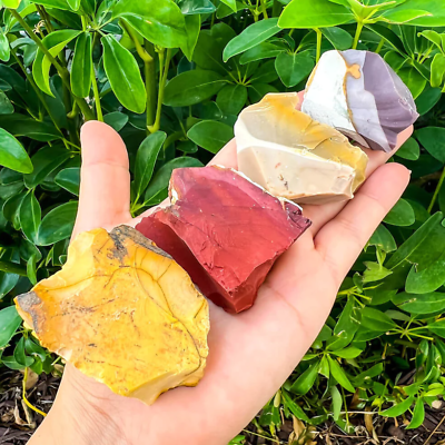 #ad Rough Mookaite Large Chunks Healing Crystal Mineral Rocks Specimens Gift Decor $7.70