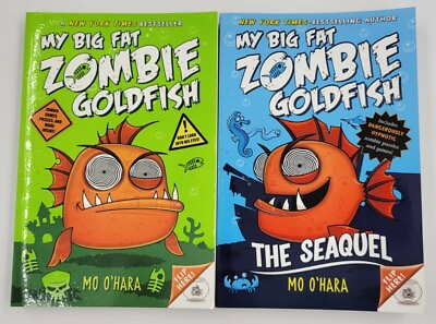 #ad My Big Fat Zombie Goldfish Set Of 2 Mo O’Hara quot;Fins Of Furyquot; and quot;The Seaquelquot; $12.00