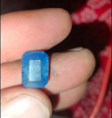 #ad Natural Blue Sapphire 9.25 Ct Certified Unheated CERTIFIED Neelam loose gemstone $80.00