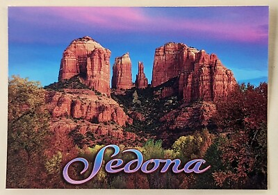 #ad Postcard AZ: Cathedral Rock. Sedona. Arizona Desert. $2.99