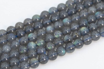 #ad 4MM Genuine Natural Labradorite Beads Grade AAA Round Loose Beads $8.49
