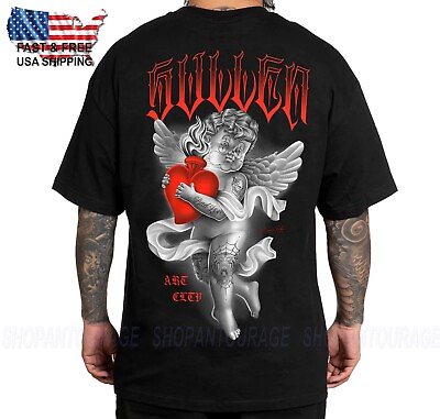 #ad Sullen Art Collective Sacred Love Standard SCM5611 Short Sleeve Men`s T shirt $26.99