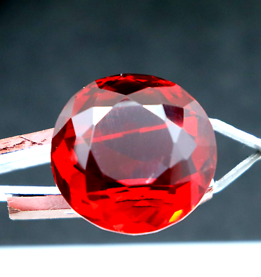 #ad Certified 79 CT Approx Natural Gemstone Round Cut Bright Red Swiss Topaz Brazil $34.29