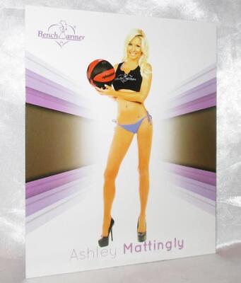 #ad Ashley Mattingly Bench Warmer 2015 Signature Series Jumbo Box Topper Card 19 $7.15