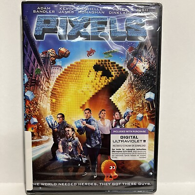 #ad #ad Pixels DVD 2015 $3.00
