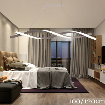 #ad Dining Room Chandelier Modern LED Ceiling Light Acrylic Pendant Lamp Fixture $42.93