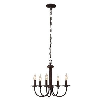 #ad #ad 5 Light Oil Rubbed Bronze Chandelier $43.99