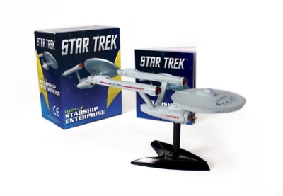 #ad Chip Carter Star Trek: Light Up Starship Enterprise Mixed Media Product $14.75
