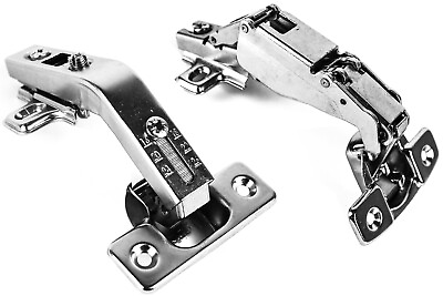 #ad 1 Pair 11 135 165 Degree Lazy Susan Folding Cabinet Hinges with Screws $13.88
