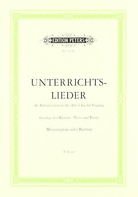 #ad Various Album Of 60 Lieder From Bach To Reger BOOK NEW $29.32