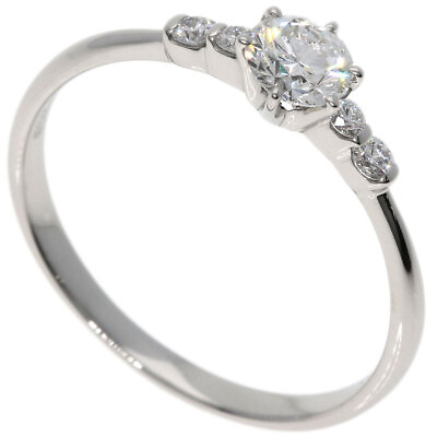 #ad MONNICKENDAM Ring Diamond F SI 1 EX Platinum PT900 $856.00