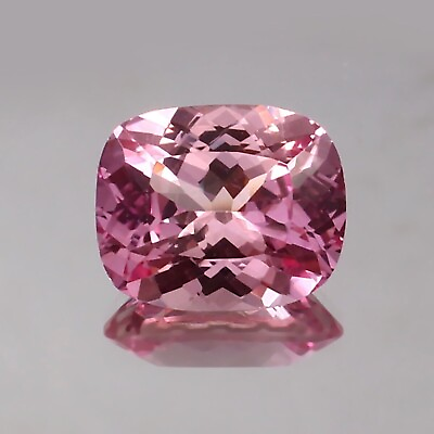 #ad AA Natural Flawless Pink Morganite Loose Cushion 29.55 Ct Gemstone 19 x 15 MM $70.19