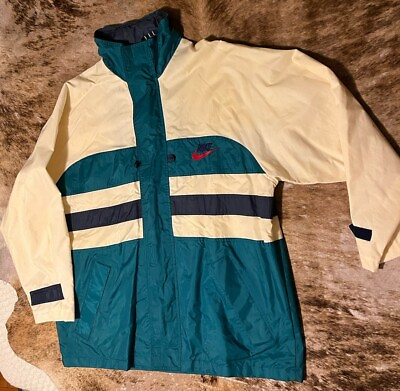 #ad Rare Vintage: Made In USA: Grey Tag Nike Sailing Jacket Windbreaker: XL $220.00