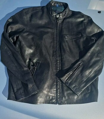 #ad Polo Ralph Lauren Ovis Aries 100% Sheep Leather Biker Sport Jacket Size XXL $429.99