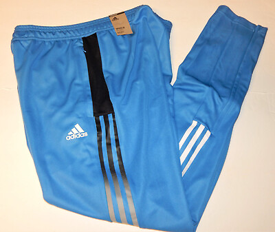 #ad Adidas Men#x27;s Tiro 21 Training Pants Track Soccer Rare Colorway Focus Blue HB1566 $38.99