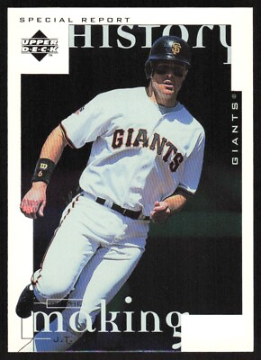 #ad 1998 Upper Deck History In The Making J.T. Snow #364 San Francisco Giants $1.55