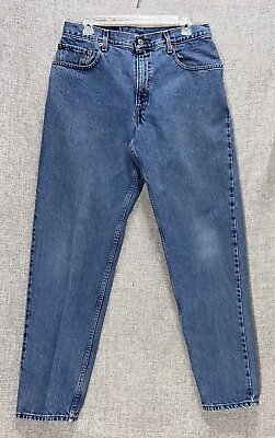 #ad Vintage Levis 560 Jeans Medium Wash Size 33x34 Loose Fit Tapered Leg Y2K $37.99