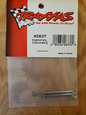 #ad Traxxas Chrome Suspension 31.5mm Pins # 2637 $4.99