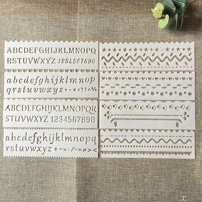 #ad 18cm Alphabet Letters Layering Scrapbook Embossing Decorative Scrapbook 8pcs $12.25