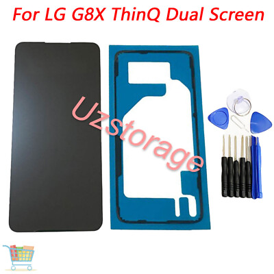 Replacement For LG G8X ThinQ Dual Screen Case Front Glass Parts W Tools $18.54