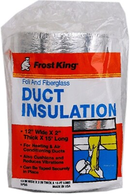 #ad Foil and Fiberglass Duct Insulation by Thermwell Products $23.10