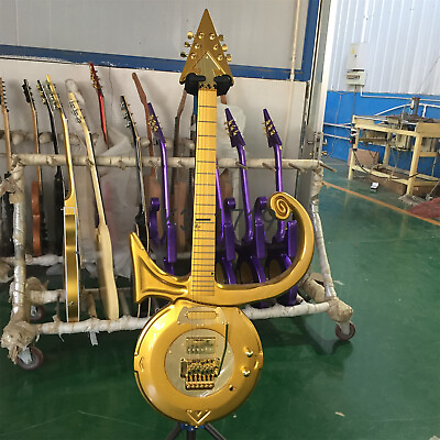 #ad Factory Gold Prince Electric Guitar FR Bridge SH Pickup Maple Fretboardamp;Neck $401.76