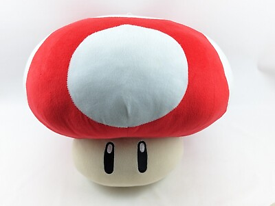 #ad Super Mario Bros Mushroom Vintage 2006 Nintendo Banpresto Jumbo Plush 18quot; Inch AU $199.95