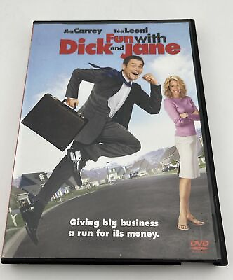 #ad Fun With Dick and Jane DVD Tea Leoni Jim Carrey $12.00