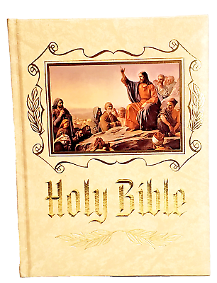 #ad Catholic Holy Bible Heirloom Family King James Version Hardcover 1991 NEW $12.99
