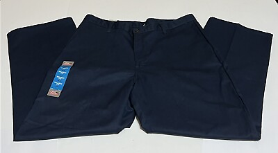 #ad Dickies Navy Blue Straight Leg Relaxed Fit Flex Work Pants Mens Size 38x30 New $17.97