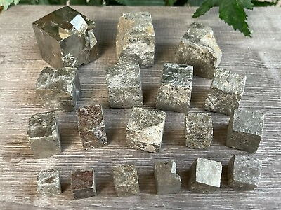 #ad Rough Pyrite Cube Natural Fools Gold Nugget Wholesale Bulk Lot $15.95
