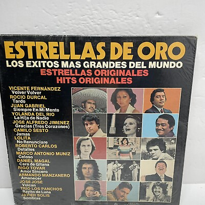 #ad Estrellas De Oro Los Exitos Mas Grandes Del Mundo LP Vinyl Record Album $30.00