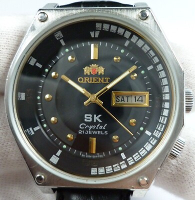 #ad ✅ORIENT SK Crystal Star King KD Vintage Automatic 21 jewels Japan Men WristWatch $100.00