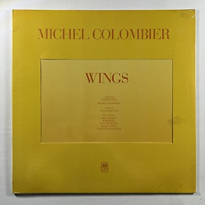 #ad MICHEL COLOMBIER “Wings” Rare Sealed LP Aamp;M Records SEALED 1971 Gatefold $153.24