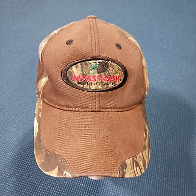 #ad Mossy Oak Field Staff Hat Adult One Size Fits Most OC Outdoor Cap Brown Hunting $12.66