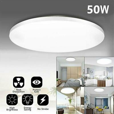 #ad 50W LED Ceiling Down Light Ultra Thin Flush Mount Kitchen Home Fixture Lamp $12.99