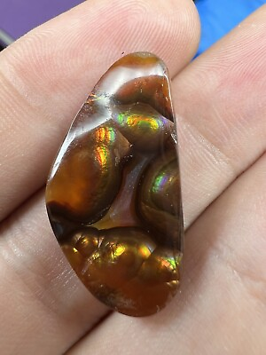 #ad Fire Agate Gem AAA Quality Rare Incredible Stone 14.46ct Slaughter Mountain $175.00